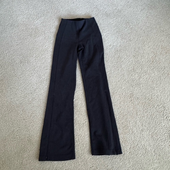 Lululemon - Softstreme Ribbed Zip Flare Pant - Picture 7 of 15
